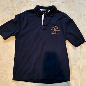 Vintage Ralph Lauren Navy Polo Shirt